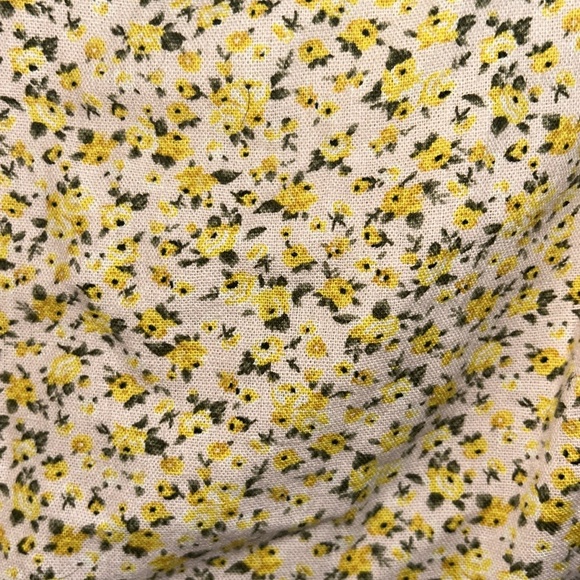 Light Pink Old Navy Dress with Yellow and Green Flowers - Picture 2 of 3